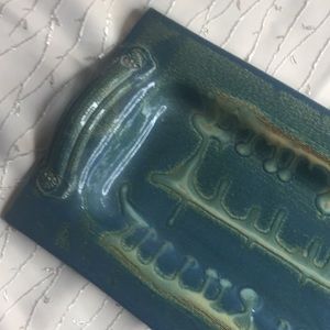 Limited edition Signed Potter Art serving platter decor